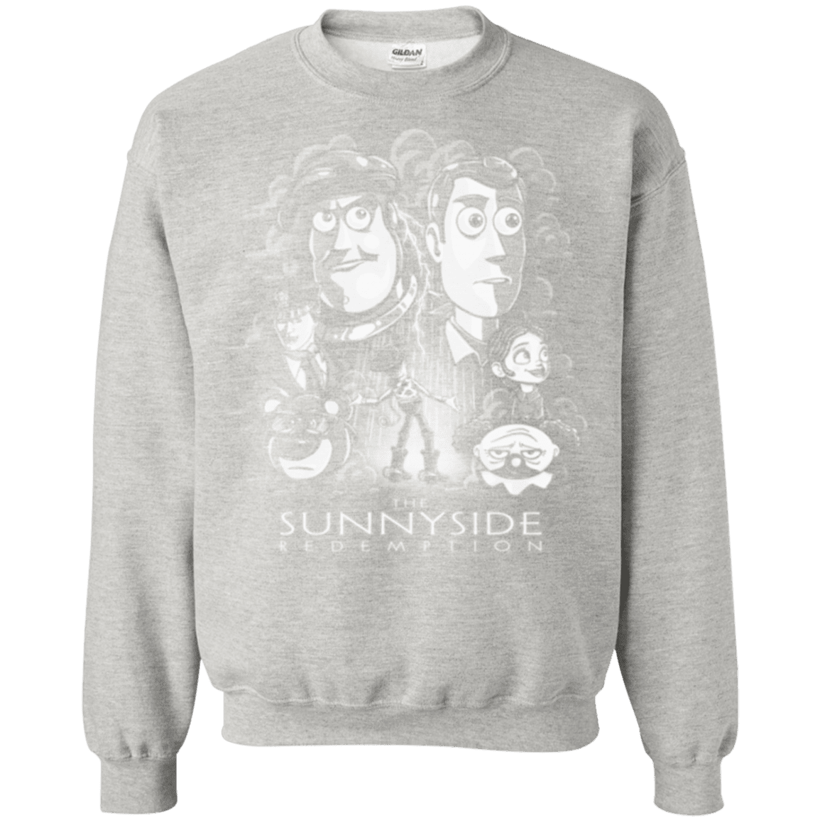 Sweatshirts Ash / Small The Sunnyside Redemption Crewneck Sweatshirt