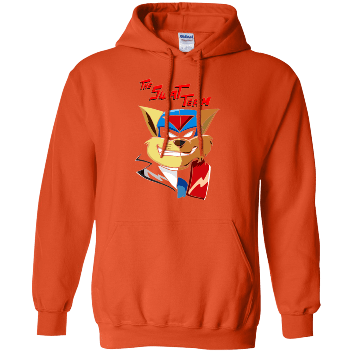 Sweatshirts Orange / Small The Swat Team Pullover Hoodie