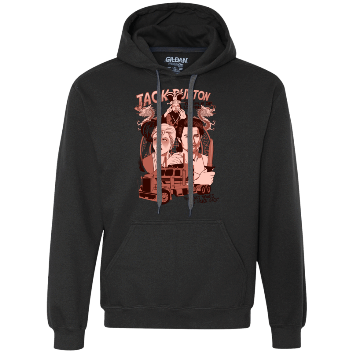 Sweatshirts Black / Small The Temple of Lo Pan Premium Fleece Hoodie