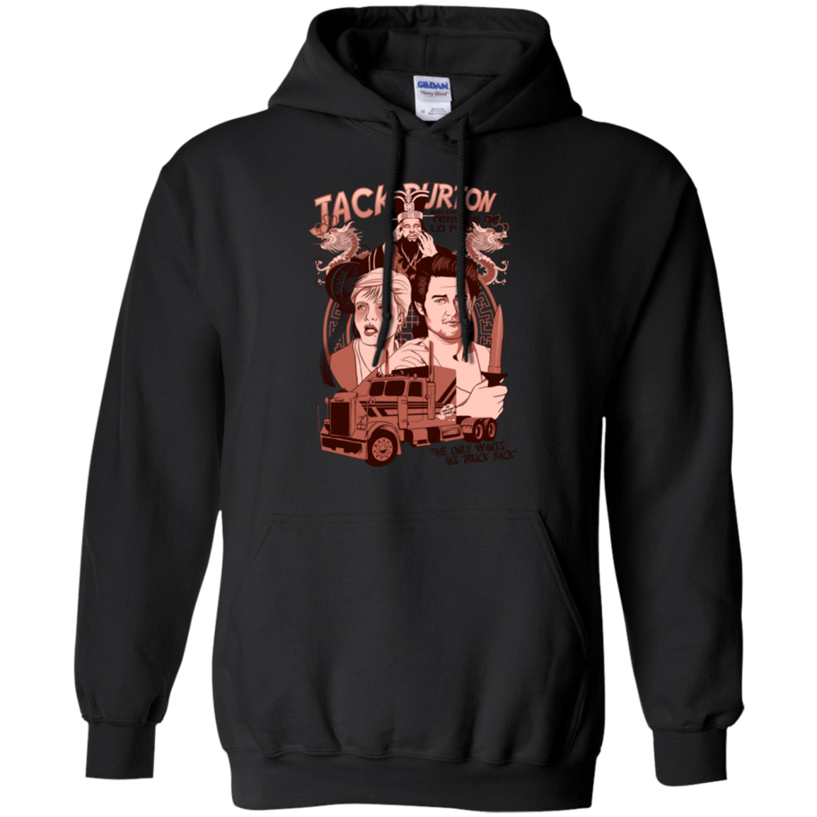 Sweatshirts Black / Small The Temple of Lo Pan Pullover Hoodie