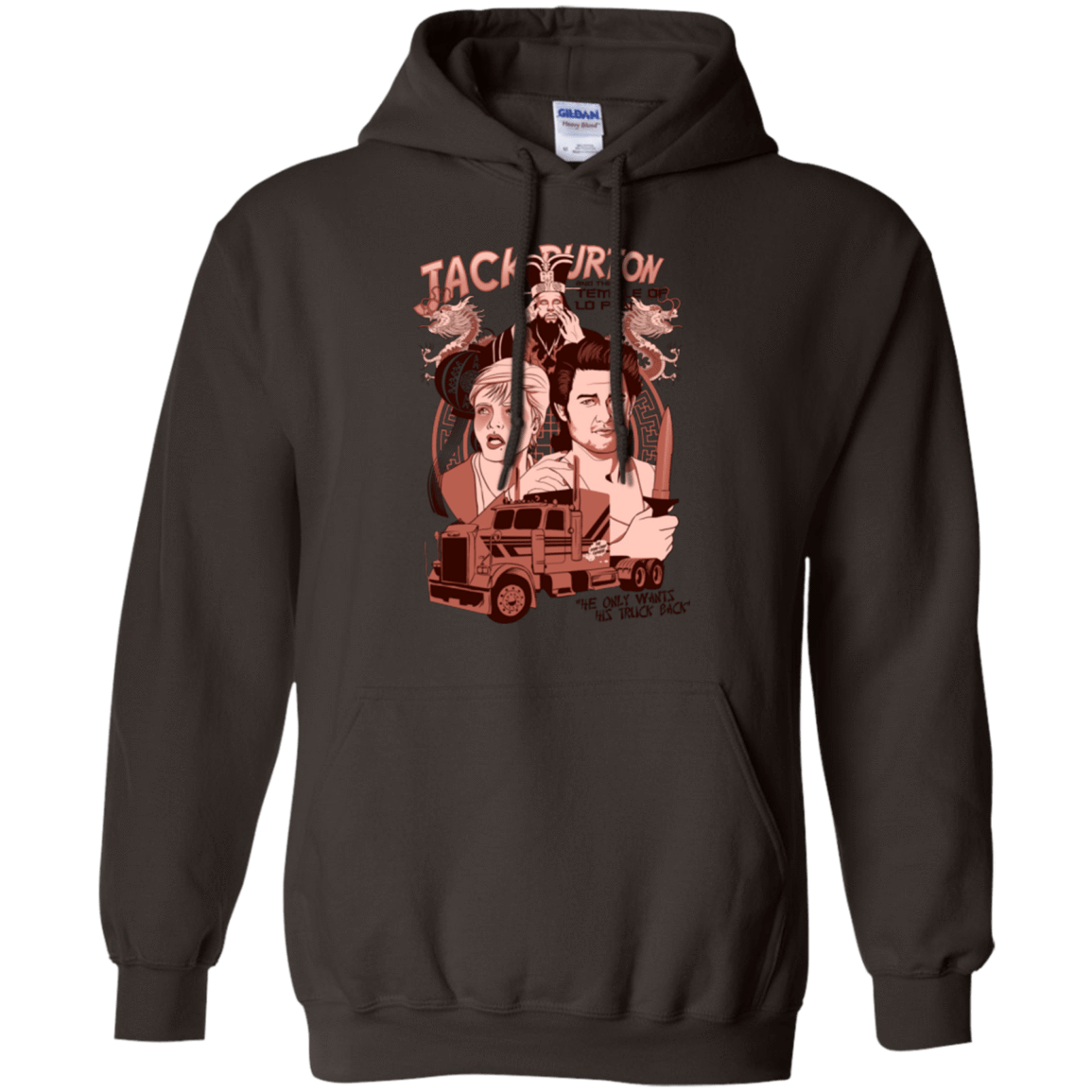 Sweatshirts Dark Chocolate / Small The Temple of Lo Pan Pullover Hoodie