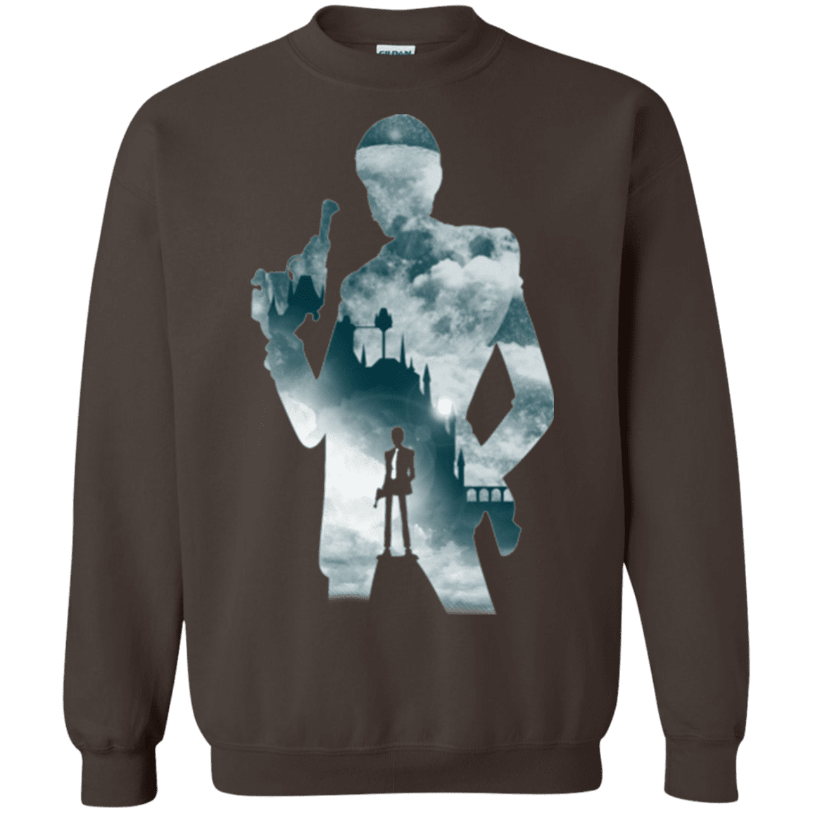 Sweatshirts Dark Chocolate / Small The Thief and the Castle Crewneck Sweatshirt