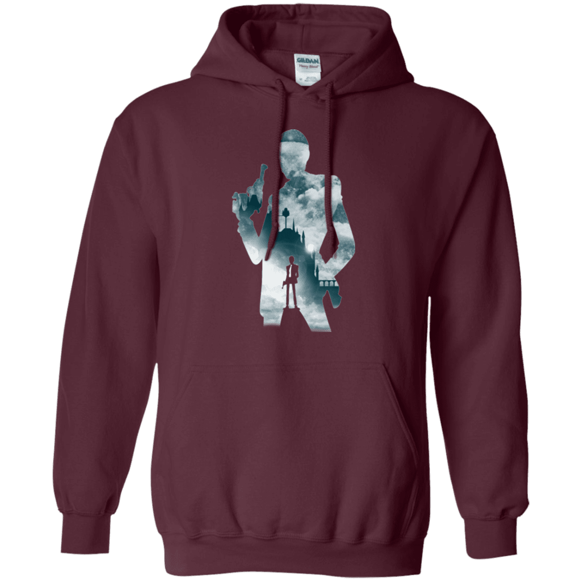 Sweatshirts Maroon / Small The Thief and the Castle Pullover Hoodie