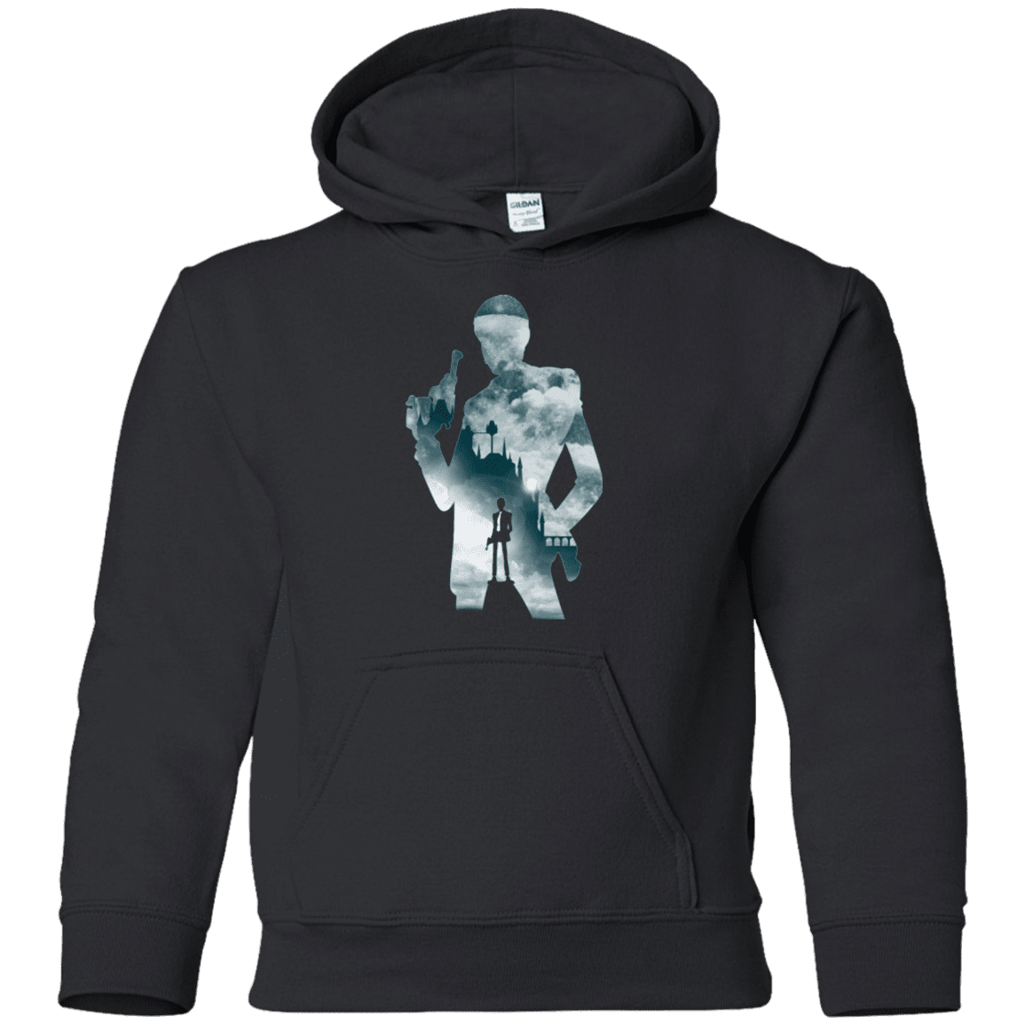 Sweatshirts Black / YS The Thief and the Castle Youth Hoodie