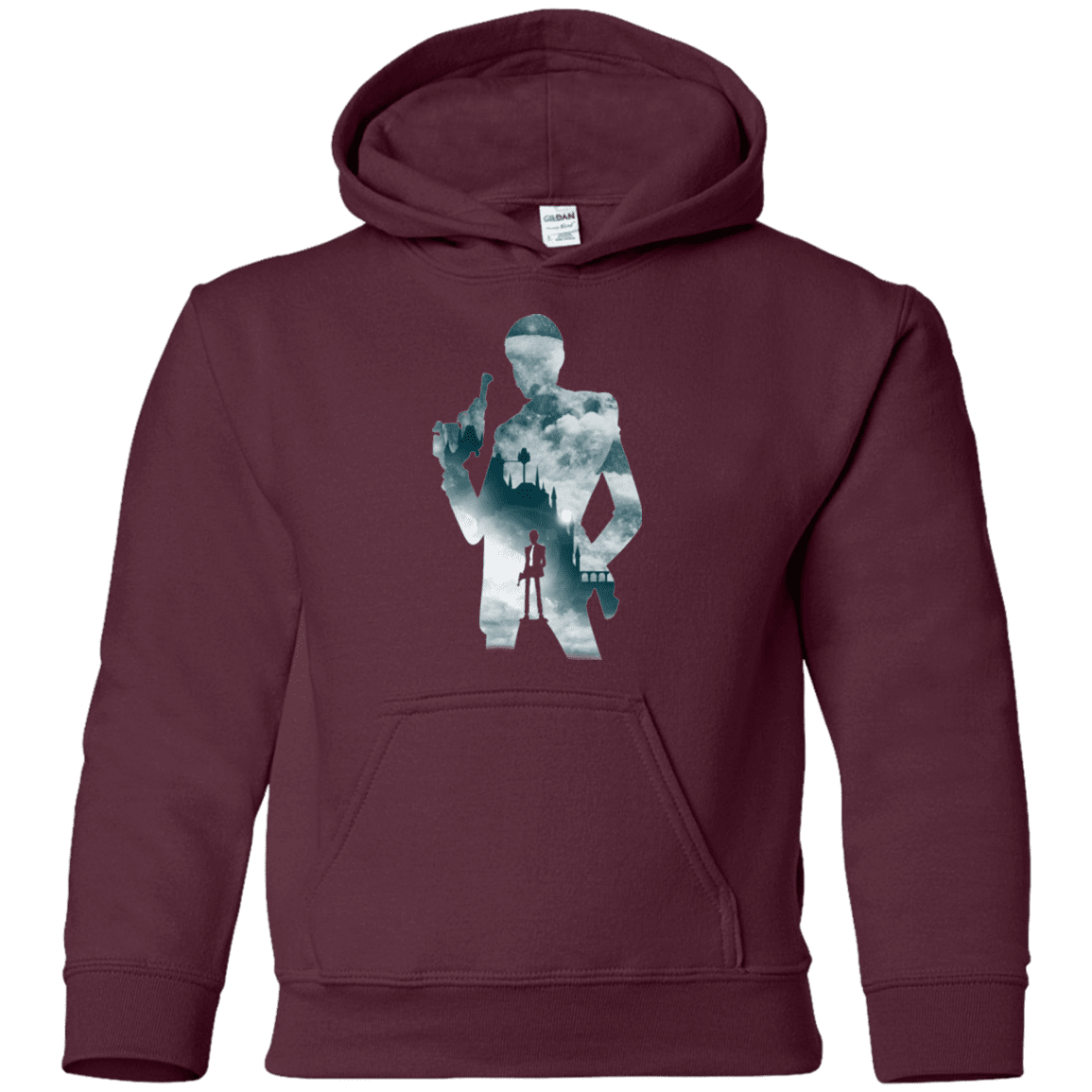 Sweatshirts Maroon / YS The Thief and the Castle Youth Hoodie