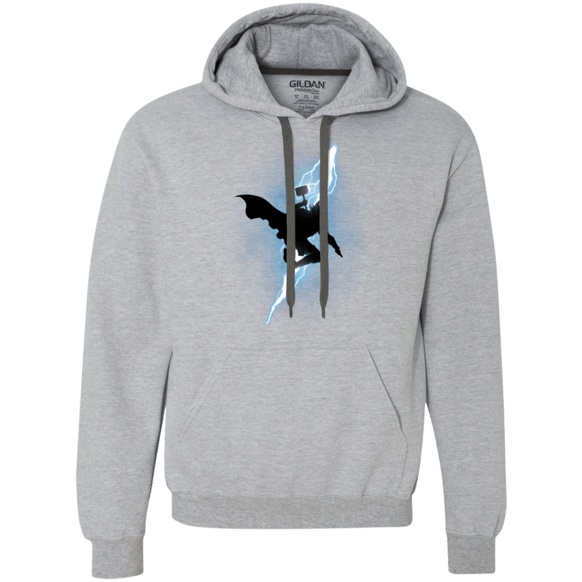 Sweatshirts Sport Grey / Small The Thunder God Returns Premium Fleece Hoodie
