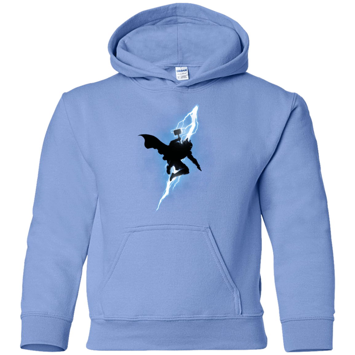 Sweatshirts Carolina Blue / YS The Thunder God Returns Youth Hoodie