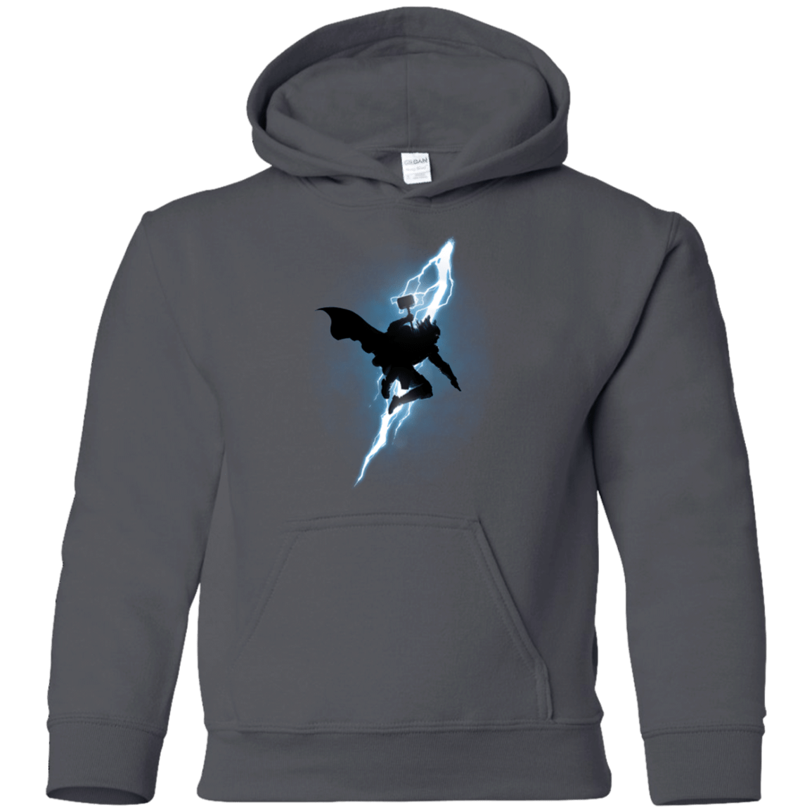 Sweatshirts Charcoal / YS The Thunder God Returns Youth Hoodie