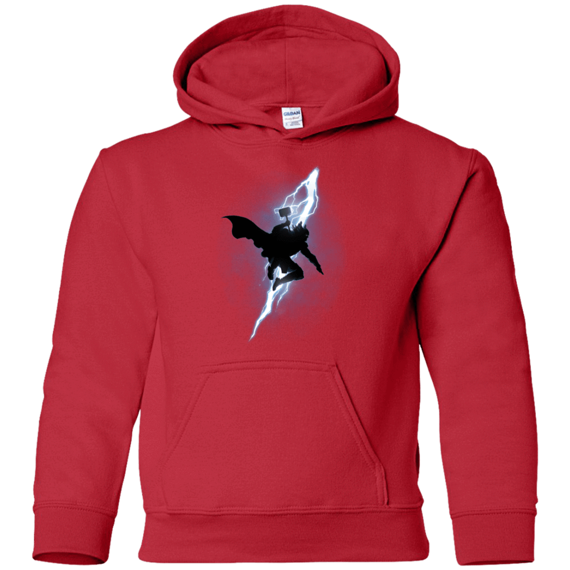 Sweatshirts Red / YS The Thunder God Returns Youth Hoodie