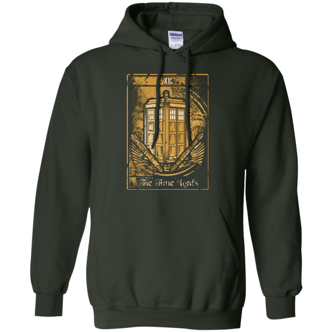 Sweatshirts Forest Green / Small THE TIME LORDS Pullover Hoodie