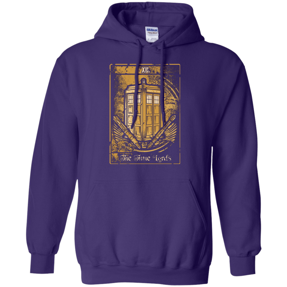 Sweatshirts Purple / Small THE TIME LORDS Pullover Hoodie