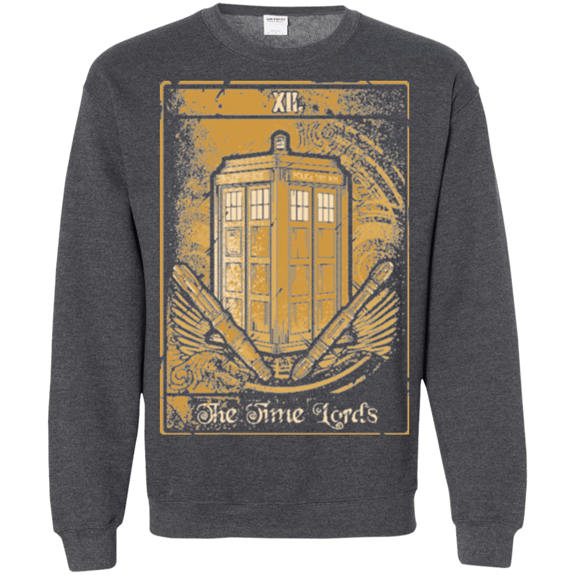 Sweatshirts Dark Heather / Small THE TIMELORDS Crewneck Sweatshirt