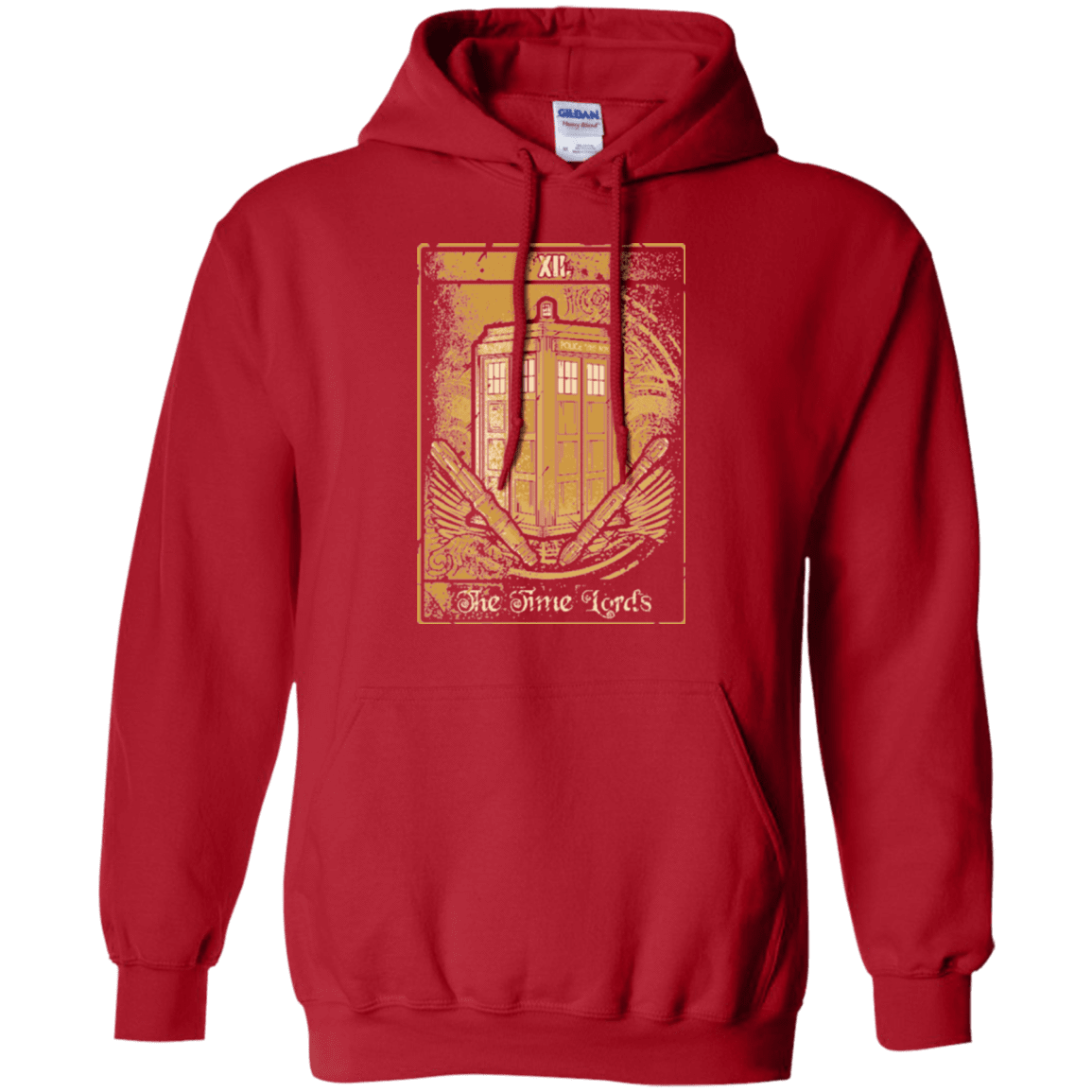 Sweatshirts Red / Small THE TIMELORDS Pullover Hoodie