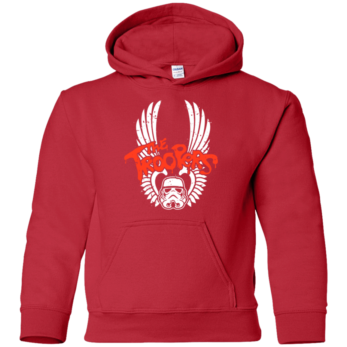 Sweatshirts Red / YS THE TROOPERS Youth Hoodie