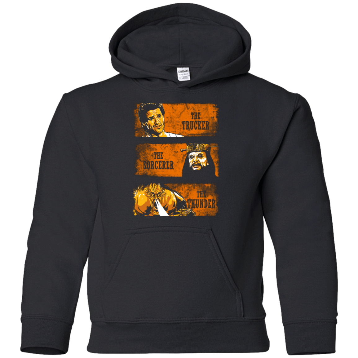 Sweatshirts Black / YS The Trucker The Sorcerer and the Thunder Youth Hoodie