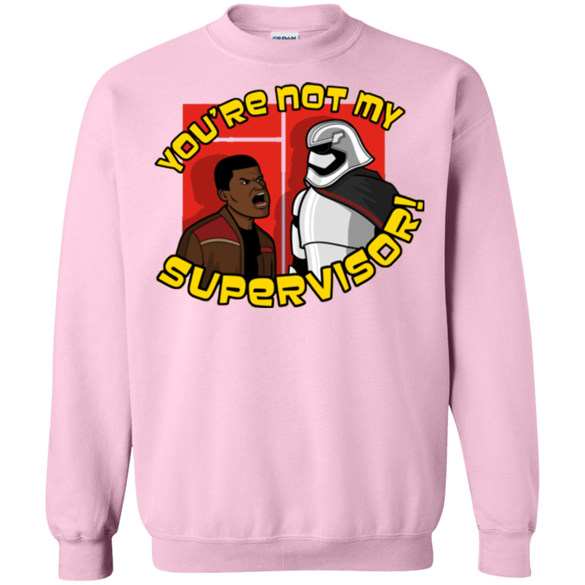 Sweatshirts Light Pink / Small The Tunt Awakens Crewneck Sweatshirt