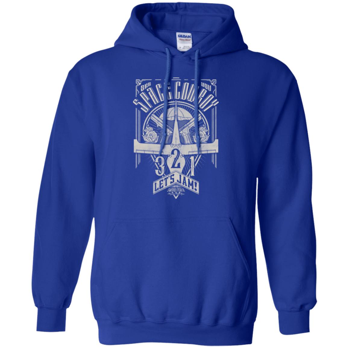 Sweatshirts Royal / Small The Vintage Series - Space Cowboy Pullover Hoodie