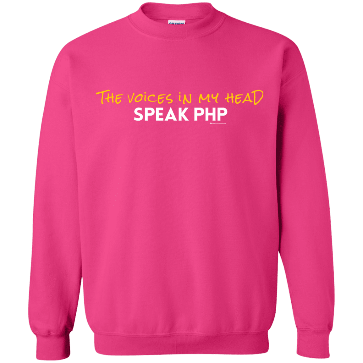 Sweatshirts Heliconia / Small The Voices In My Head Speak PHP Crewneck Sweatshirt