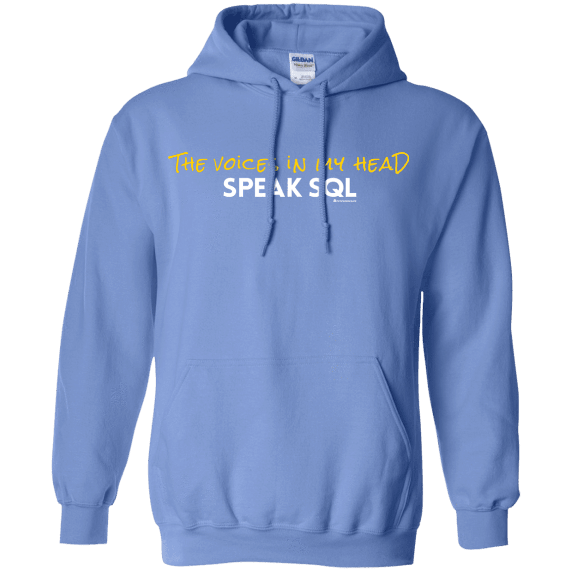 The Voices In My Head Speak SQL Pullover Hoodie