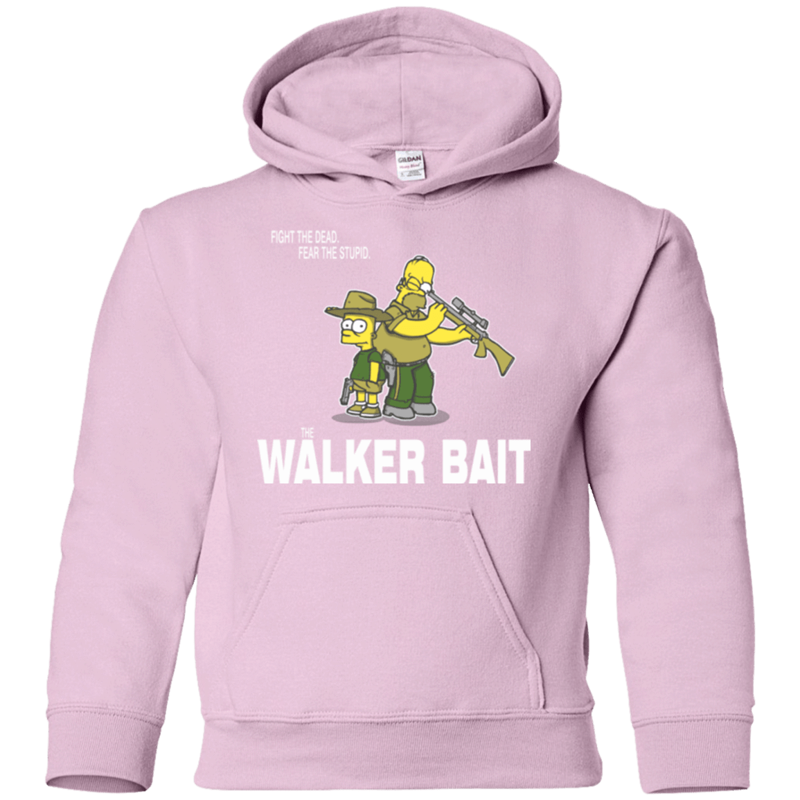 Sweatshirts Light Pink / YS The Walker Bait Youth Hoodie