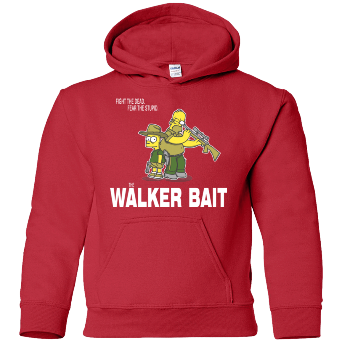 Sweatshirts Red / YS The Walker Bait Youth Hoodie