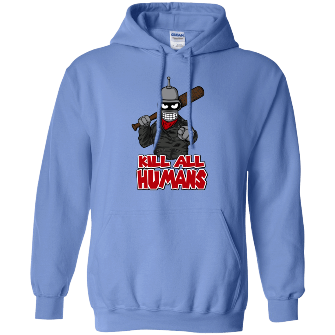 Sweatshirts Carolina Blue / Small The Walking Bot Pullover Hoodie