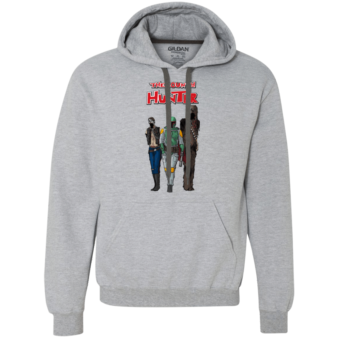 Sweatshirts Sport Grey / Small The Walking Bounty Hunter Premium Fleece Hoodie