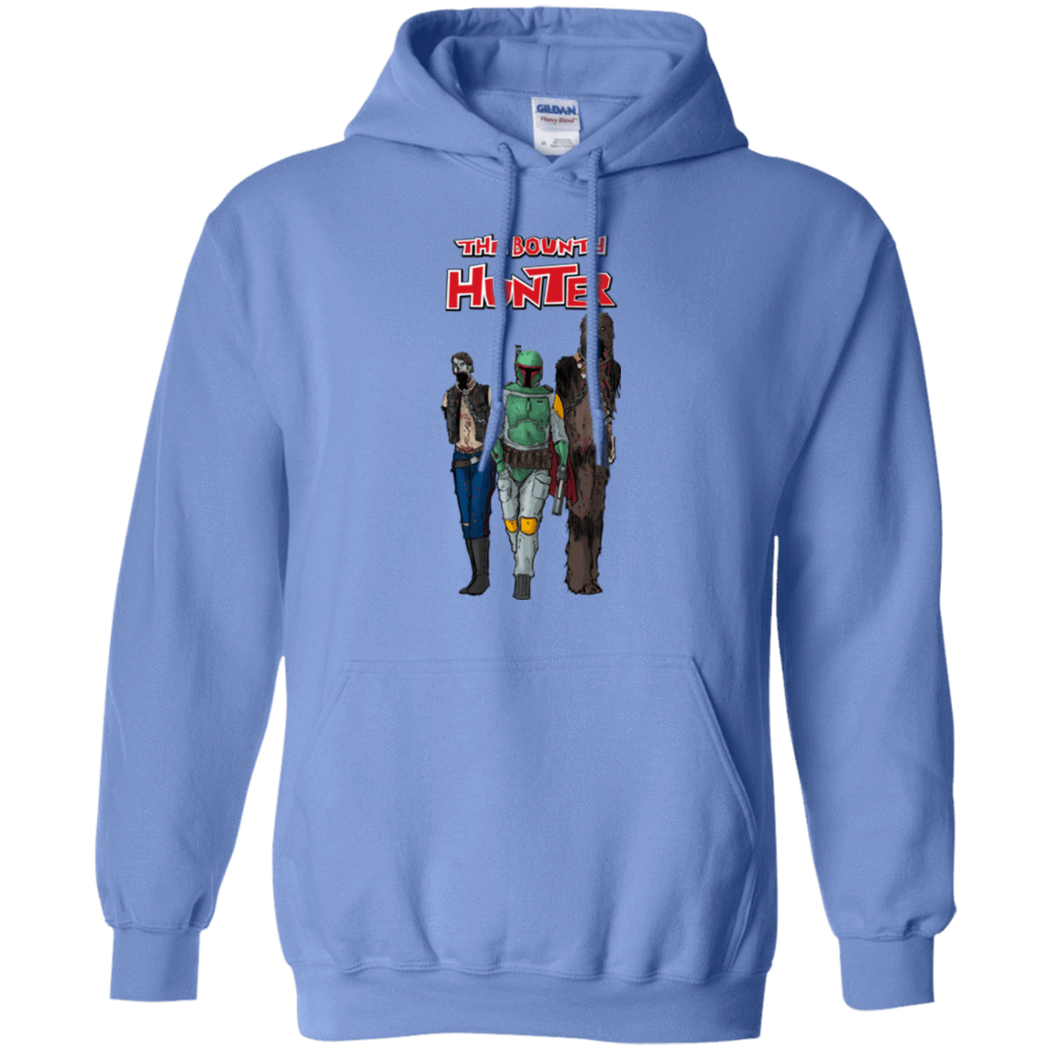 Sweatshirts Carolina Blue / Small The Walking Bounty Hunter Pullover Hoodie