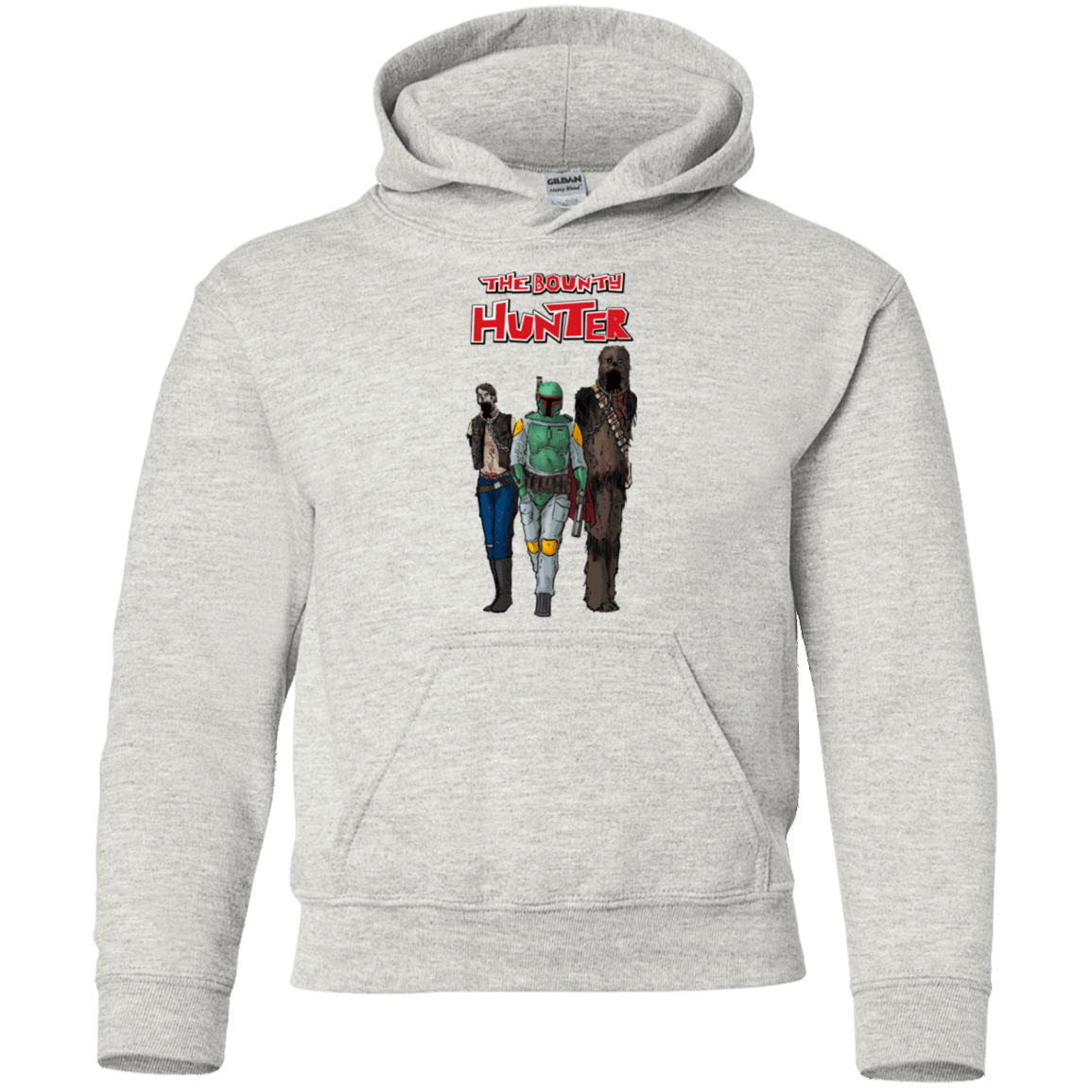 Sweatshirts Ash / YS The Walking Bounty Hunter Youth Hoodie