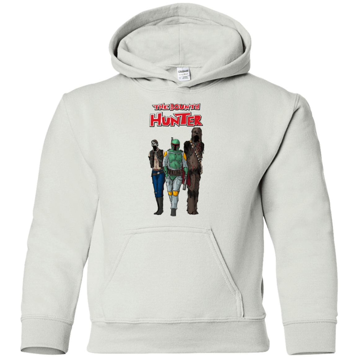 Sweatshirts White / YS The Walking Bounty Hunter Youth Hoodie