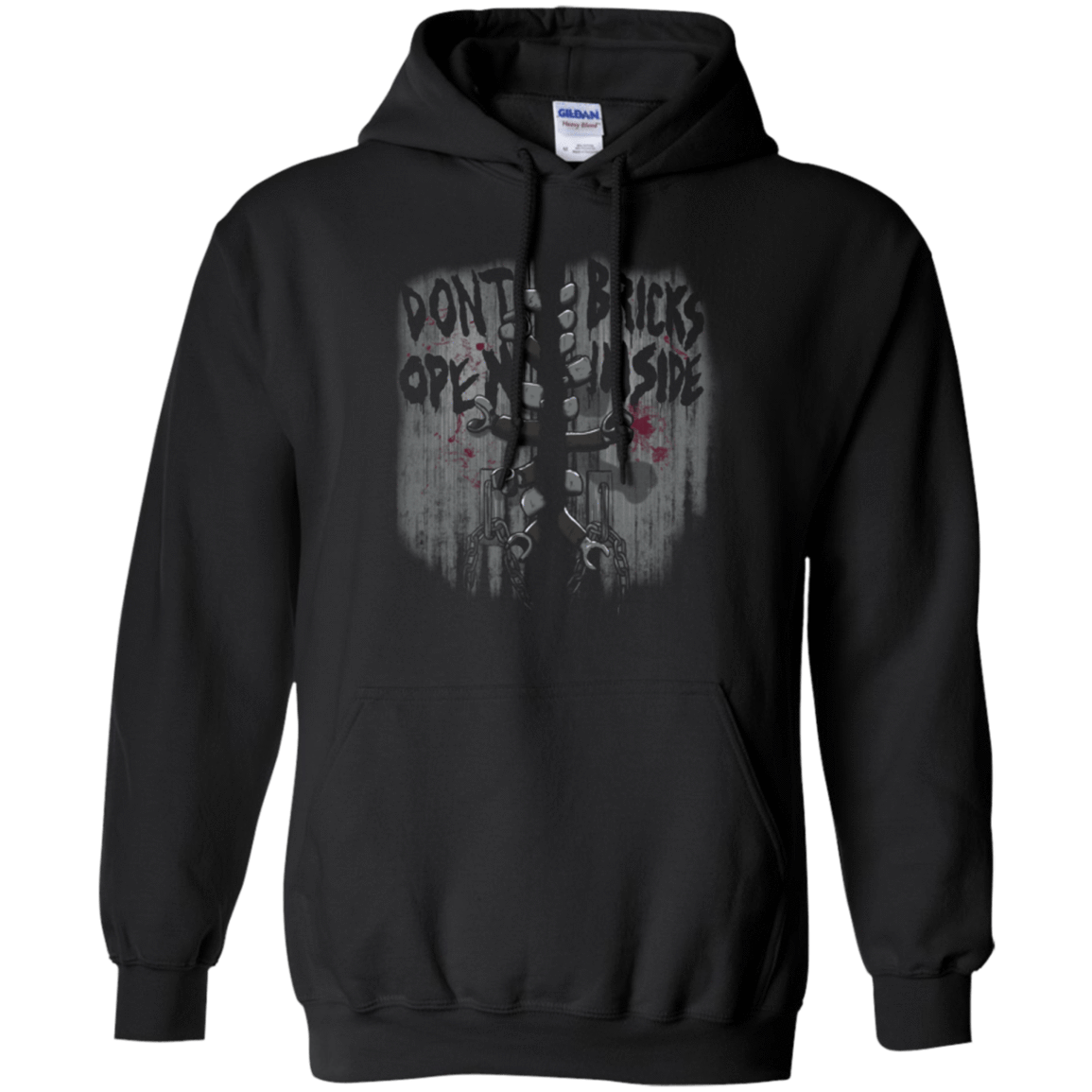 Sweatshirts Black / Small The Walking Bricks Pullover Hoodie