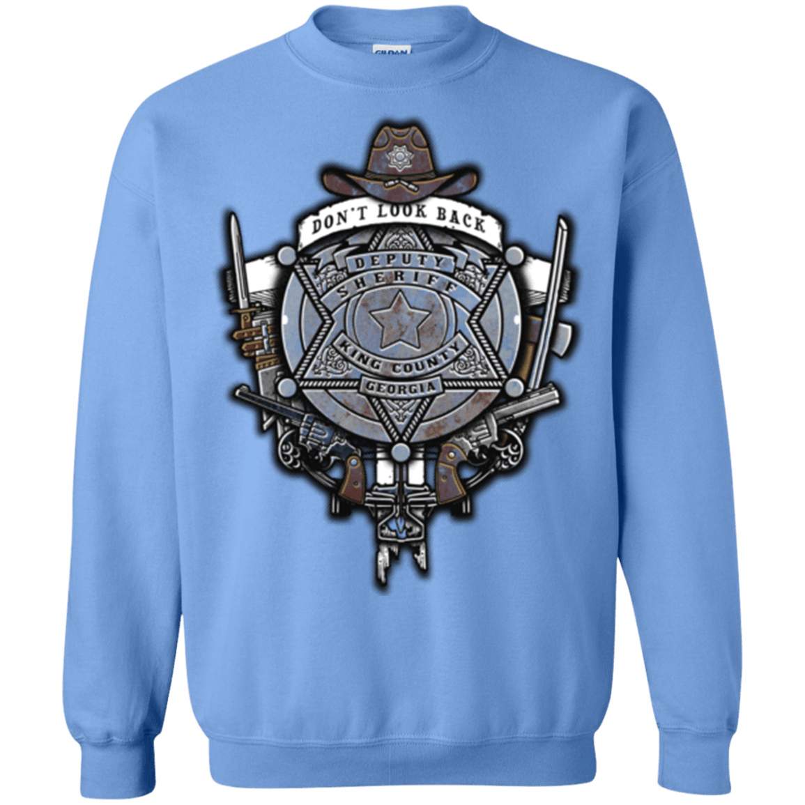 Sweatshirts Carolina Blue / Small The Walking Crest Crewneck Sweatshirt