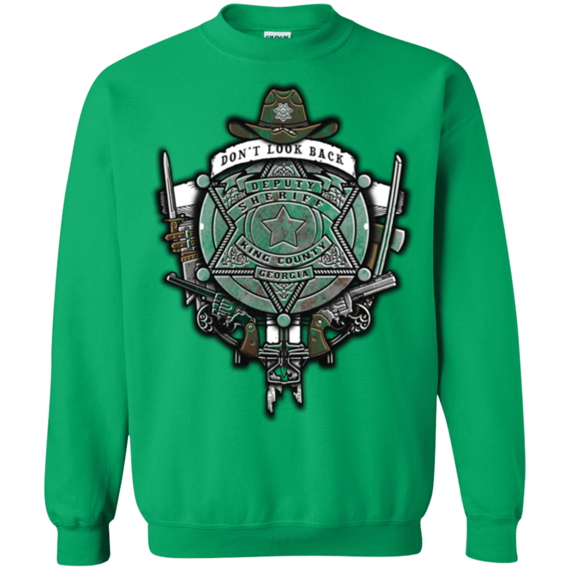 Sweatshirts Irish Green / Small The Walking Crest Crewneck Sweatshirt