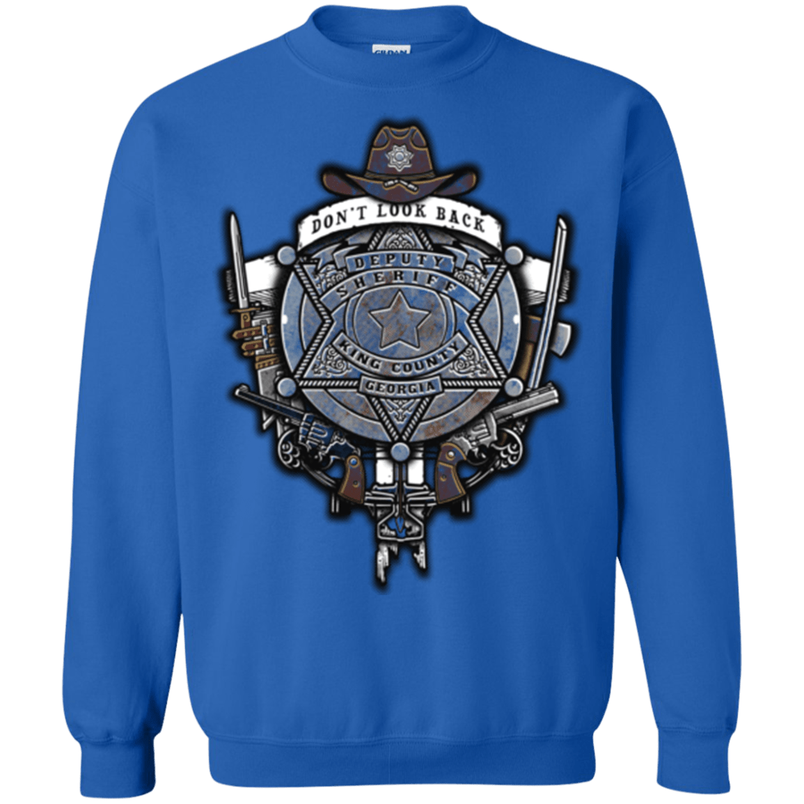 Sweatshirts Royal / Small The Walking Crest Crewneck Sweatshirt