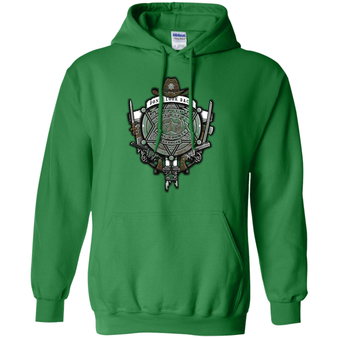 Sweatshirts Irish Green / Small The Walking Crest Pullover Hoodie