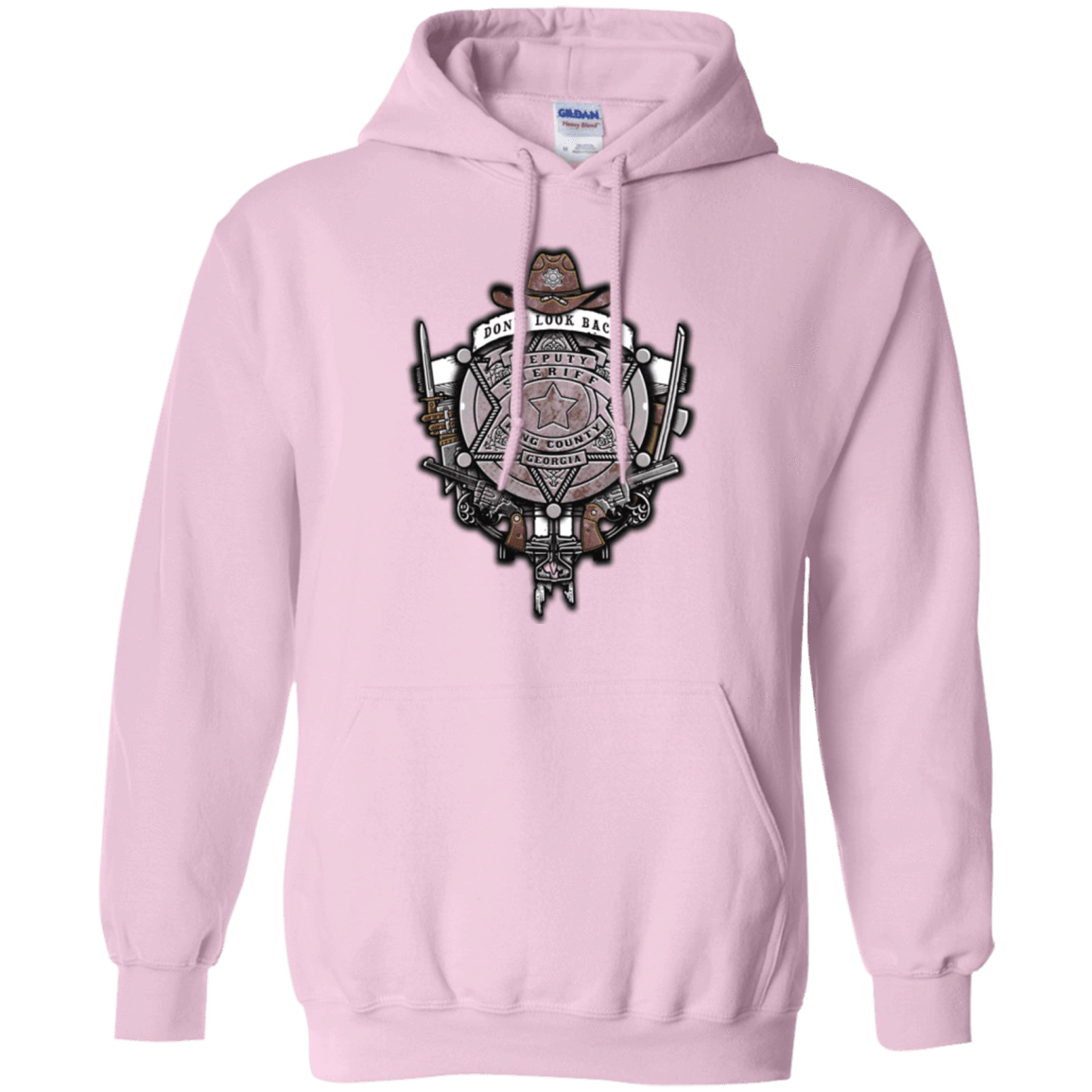 Sweatshirts Light Pink / Small The Walking Crest Pullover Hoodie