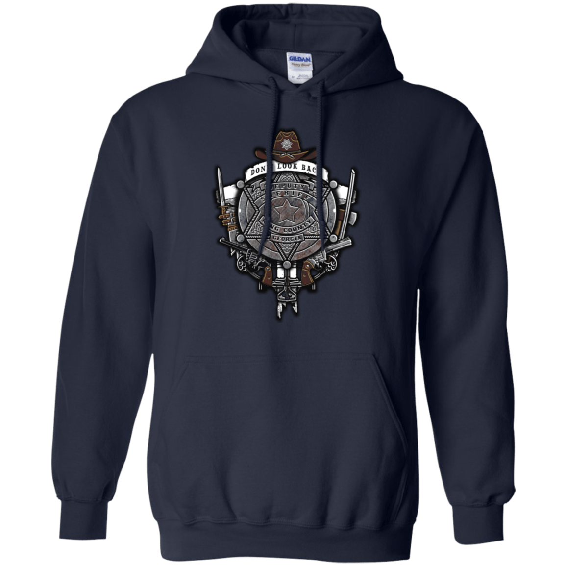 Sweatshirts Navy / Small The Walking Crest Pullover Hoodie