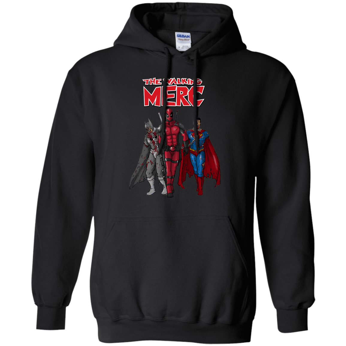 Sweatshirts Black / S The Walking Merc Pullover Hoodie