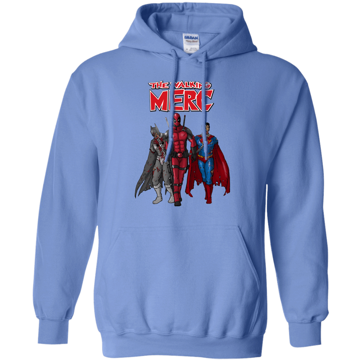 Sweatshirts Carolina Blue / S The Walking Merc Pullover Hoodie