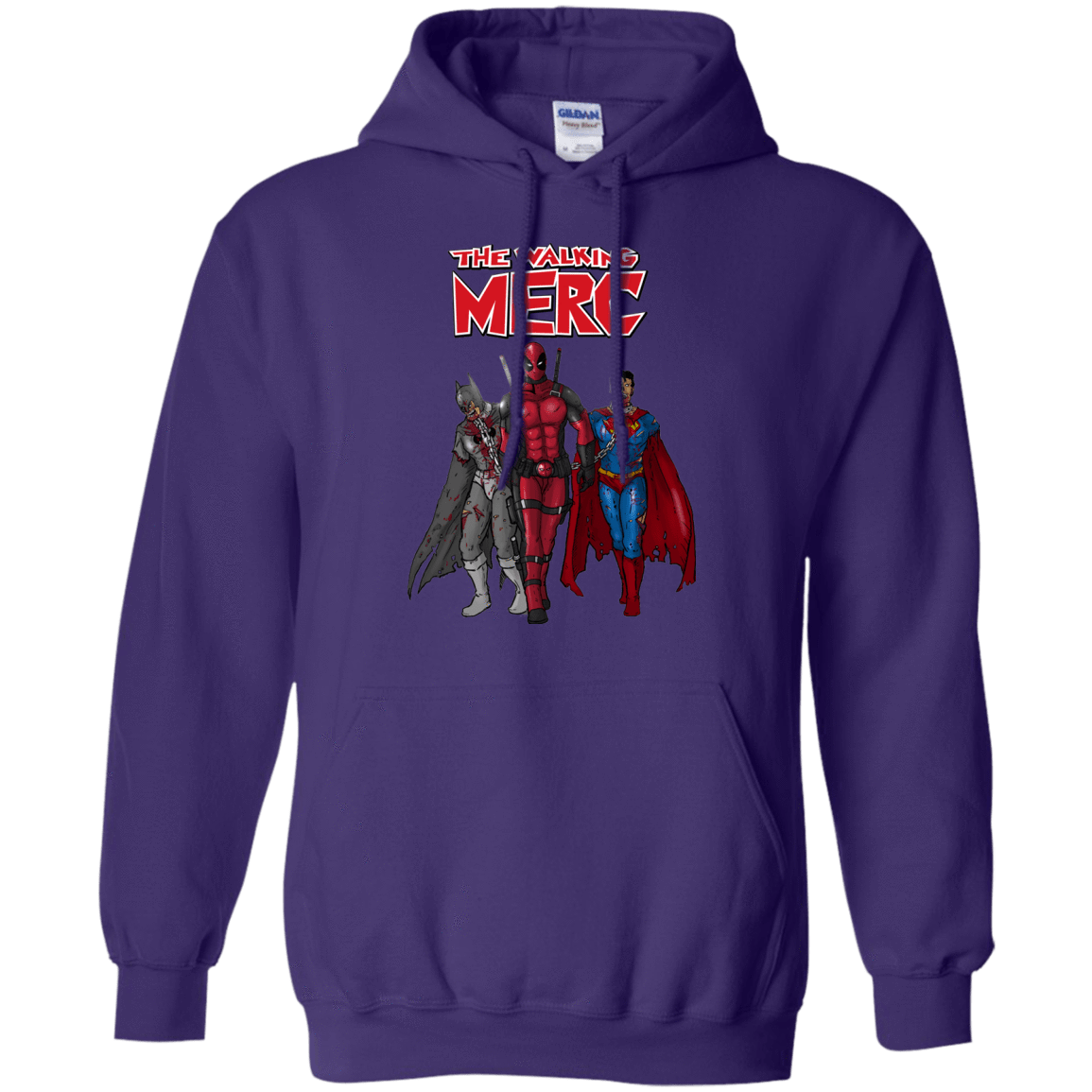 Sweatshirts Purple / S The Walking Merc Pullover Hoodie