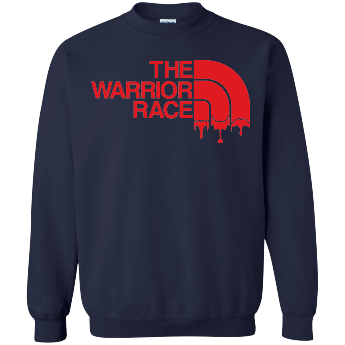 Sweatshirts Navy / Small THE WARRIOR RACE Crewneck Sweatshirt