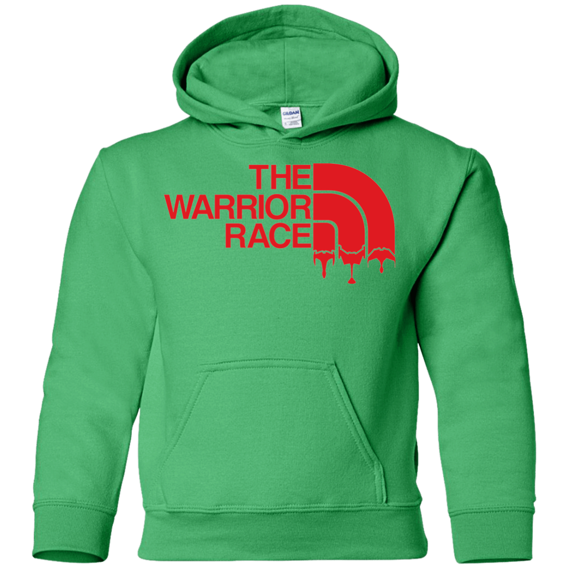Sweatshirts Irish Green / YS THE WARRIOR RACE Youth Hoodie