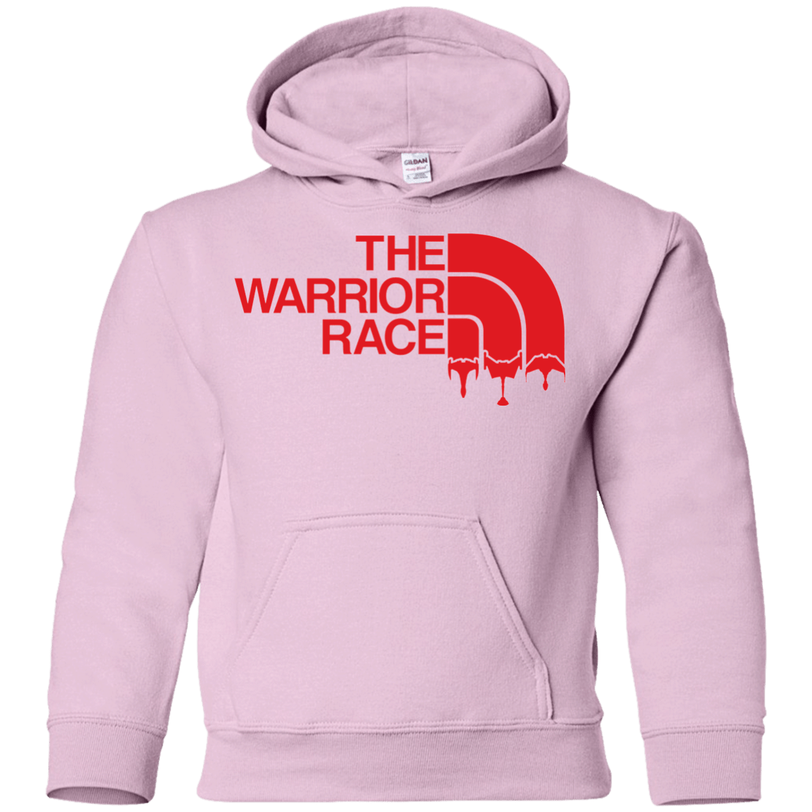 Sweatshirts Light Pink / YS THE WARRIOR RACE Youth Hoodie