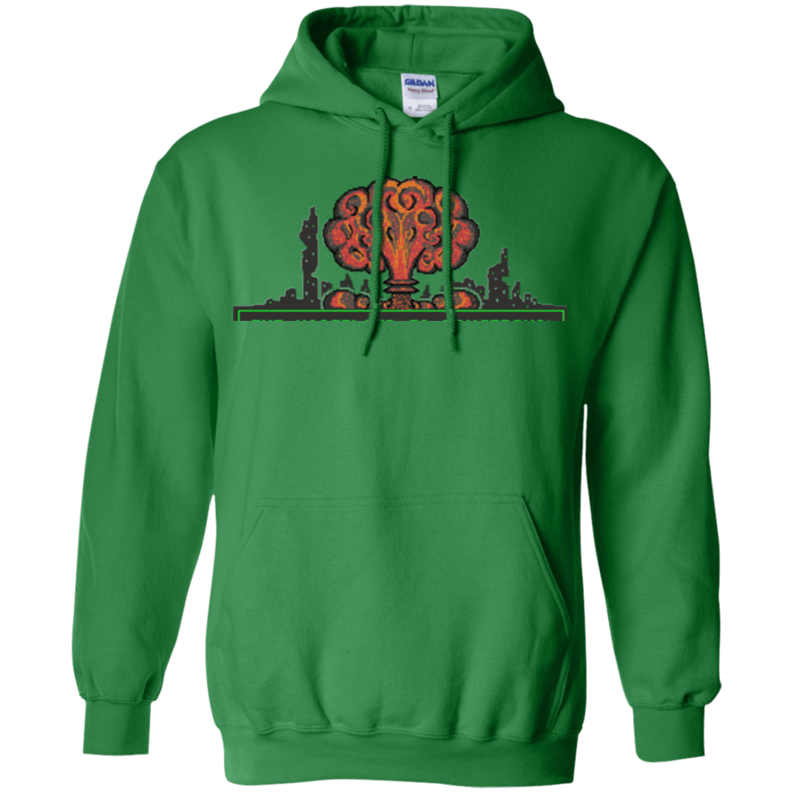 Sweatshirts Irish Green / Small The Wasteland is Dangerous Pullover Hoodie