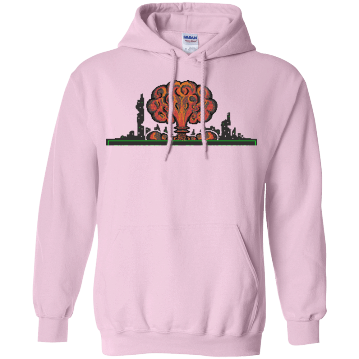 Sweatshirts Light Pink / Small The Wasteland is Dangerous Pullover Hoodie