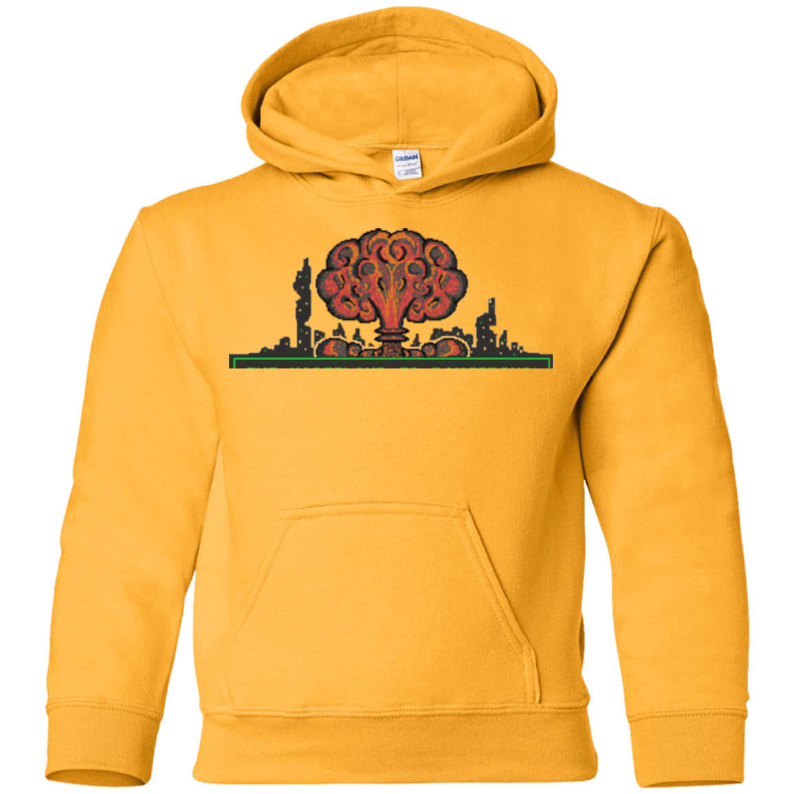 Sweatshirts Gold / YS The Wasteland is Dangerous Youth Hoodie