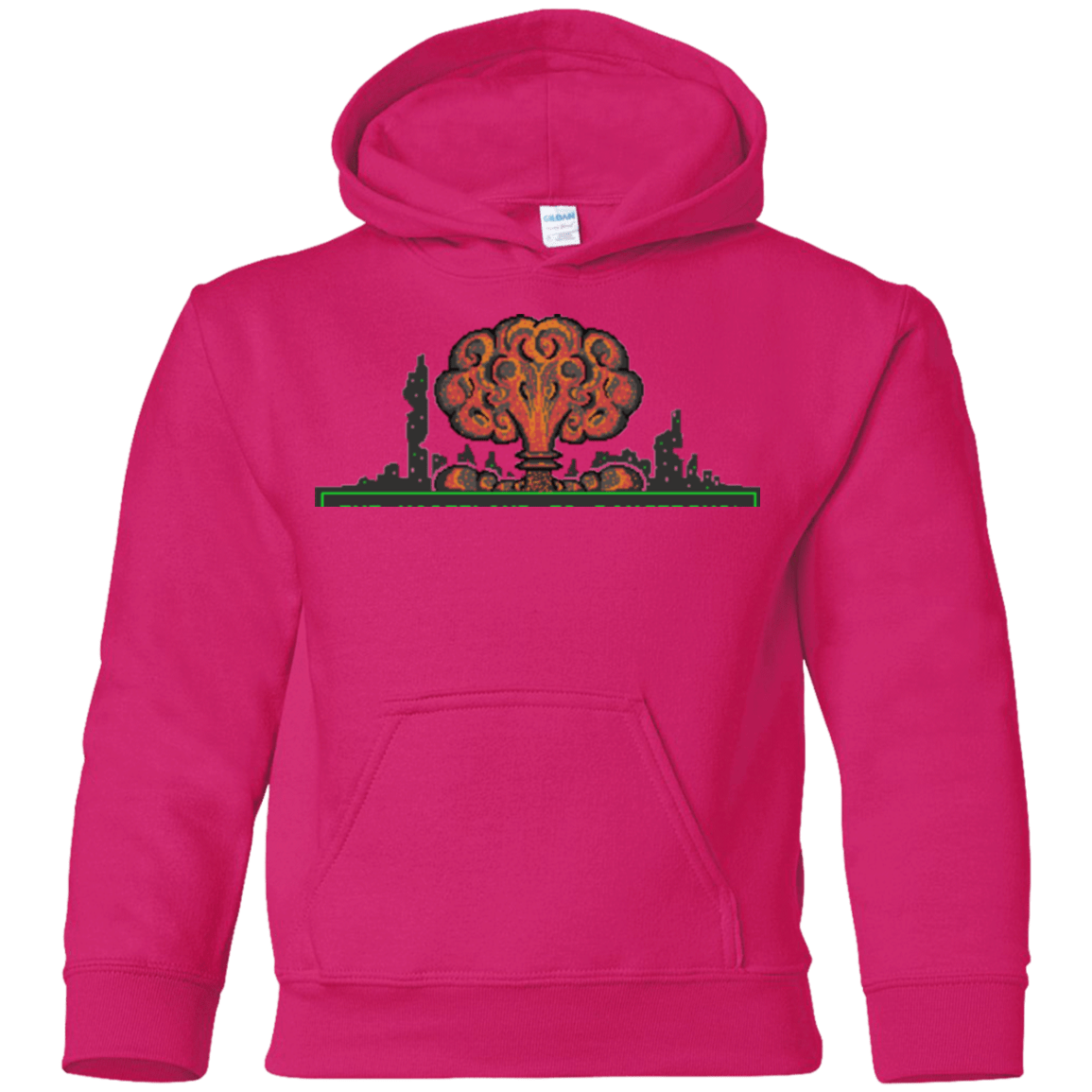 Sweatshirts Heliconia / YS The Wasteland is Dangerous Youth Hoodie