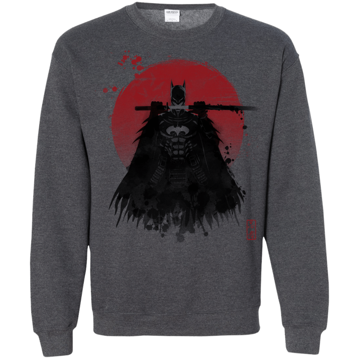 Sweatshirts Dark Heather / S The Way of the Bat Crewneck Sweatshirt