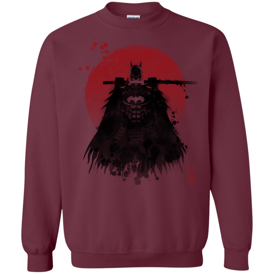 Sweatshirts Maroon / S The Way of the Bat Crewneck Sweatshirt