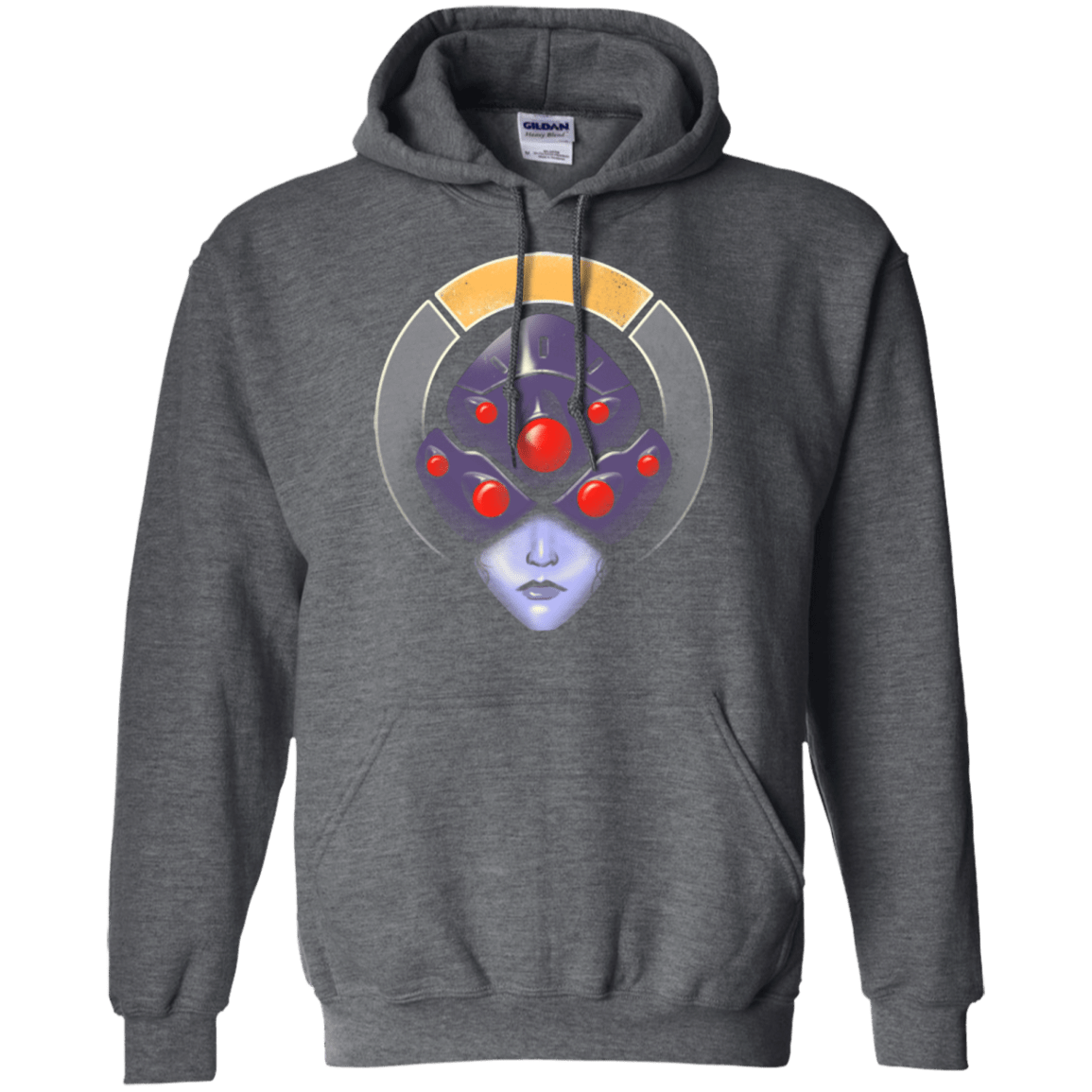Sweatshirts Dark Heather / Small The Widow Assassin Pullover Hoodie